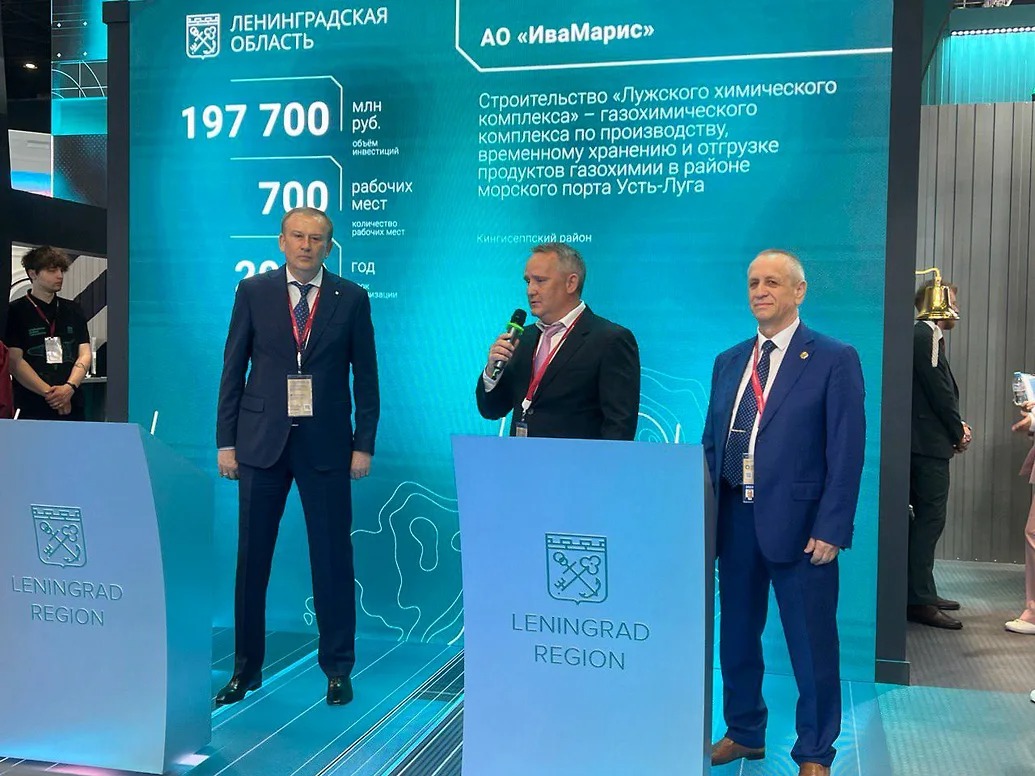 В Усть-Луге к 2030 году может появиться новое производство газохимических продуктов 